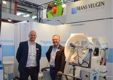 Jos Veugen and Ed Gerrtis with Frans Veugen, next to the Powerfogger